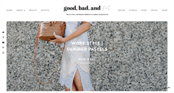 Desktop Screenshot of goodbadandfab.com
